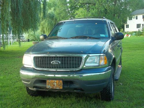2001 ford expedition xlt sport utility 4-door 5.4l triton v8 a4wd 4wd 3rd row