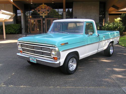 1968 ford f-100, 370hp/390ci crate motor, center line's, grand am gt's, + more