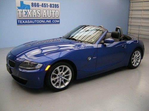 We finance!!!  2006 bmw z4 3.0i convertible hard top heated leather texas auto!!