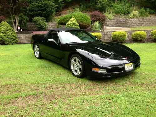 1998 triple black corvette convertible 11,890 miles!!