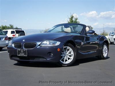 ***2005 bmw z4 roadster 2.5i manual trans***34,720 miles***one owner***