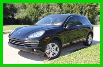 2012 cayenne s luxury sport utility suv premium warranty low miles navigation