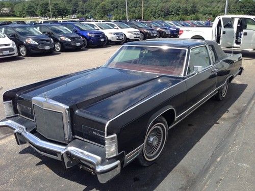 1978 lincoln continental town coupe original miles