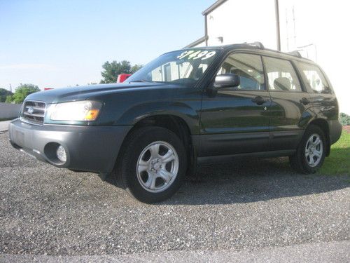 2005 subaru forester x wagon 4-door 2.5l, awd, super clean!!! must see!!!
