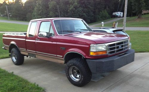 1995 ford f-150 4x4 eddie bauer extended cab pickup 2-door 5.8l
