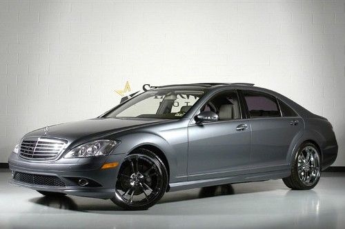 2008 mercedes benz s550 amg sport p2 only 35k miles pano new tires custom wheels