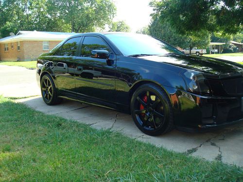 2004 cadillac cts v  5.7l ls-6, large cam, $12k extras, not grandpa's caddy