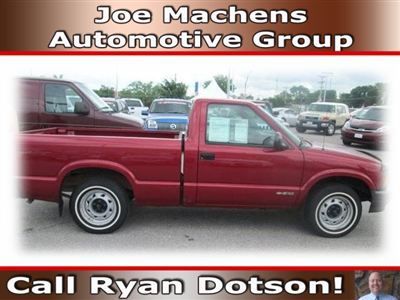 Base low miles truck automatic gasoline 2.2l l4 fi ohv  8v red