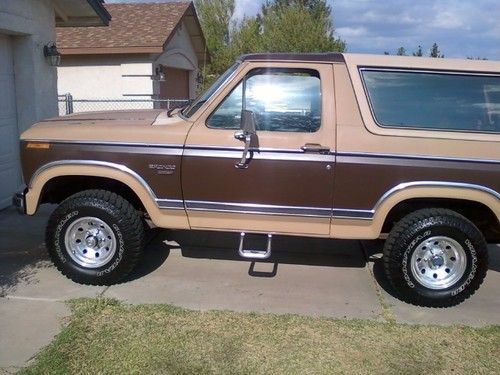 1984 ford bronco 5.8 351w c6 4wd      az truck