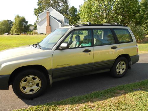 2001 subaru forester awd good on gas commuter