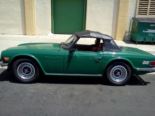 Triumph tr6 with over drive