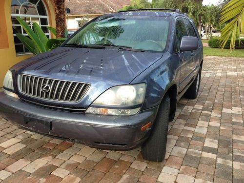 2000 lexus rx300 base sport utility 3.0l all wheel drive florida owned