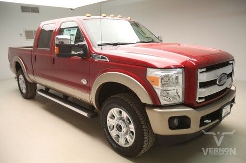 2014 king ranch crew 4x4 fx4 navigation sunroof leather heated 20s aluminum v8