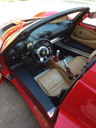 Sell Used 2005 Lotus Elise Red With Tan Interior No