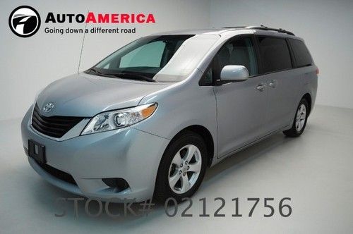 23k low miles toyota sienna clean carfax 1 one owner minivan call now