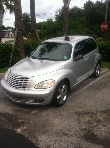Pt cruiser gt 2.4 turbo 5 speed sunroof chome wheels leather