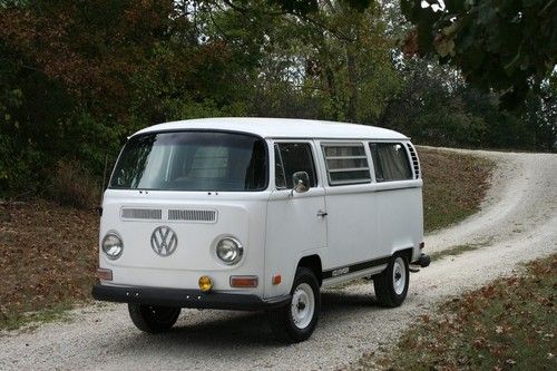 1969 volkswagen westfalia tin top camper bus