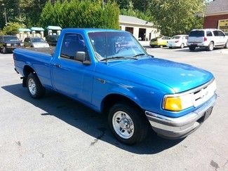 1996 ford ranger xlt low miles 5 speed cold a/c c/d alloys $1 bid to win we ship