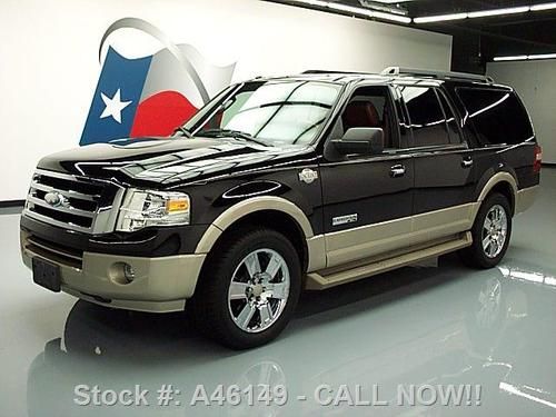2008 ford expedition el king ranch leather dvd 20's 47k texas direct auto