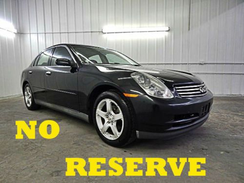2003 infiniti g35 luxury sporty fully loaded auto no reserve!!