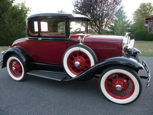 1931 ford model a 5 window coupe with rumble seat
