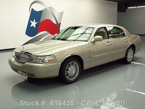 2009 lincoln town car signature ltd 6-pass leather 12k texas direct auto