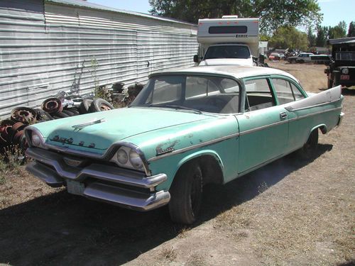 1957 dodge coronet hemi ex-chp patrol car survivor restoration project