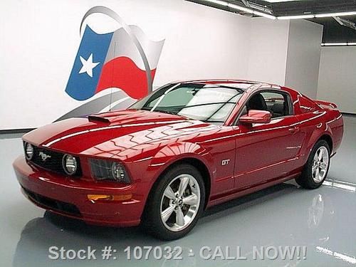 2008 ford mustang gt premium auto heated leather 57k mi texas direct auto