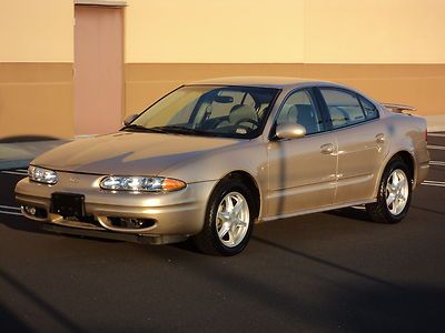 2001 00 02 03 oldsmobile alero gl one owner only 52k miles non smoker no reserve