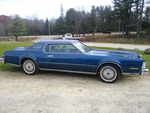 1975 lincoln mark iv coupe 2-door 7.5l