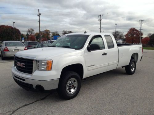 2009 gmc sierra 2500 4x4  ext. cab 8 ft. bed pa. inspected  work ready sle decor