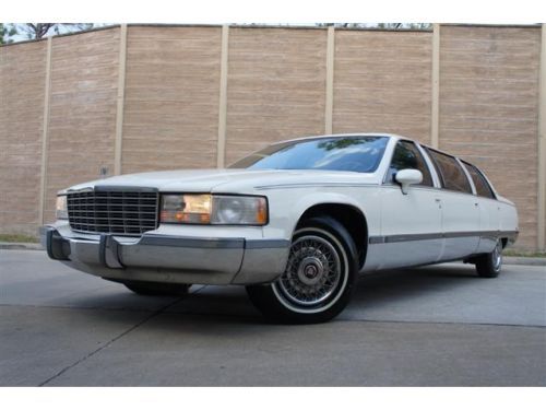 Cadillac fleetwood brougham stretch limousine low miles