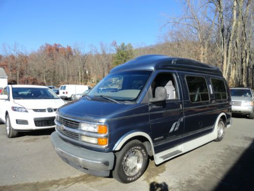 1999 chevrolet express 1500 hightop conversion van 5.0l