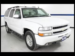 05 chevrolet suburban z71, quad bucket leather seating, strong 1 owner!
