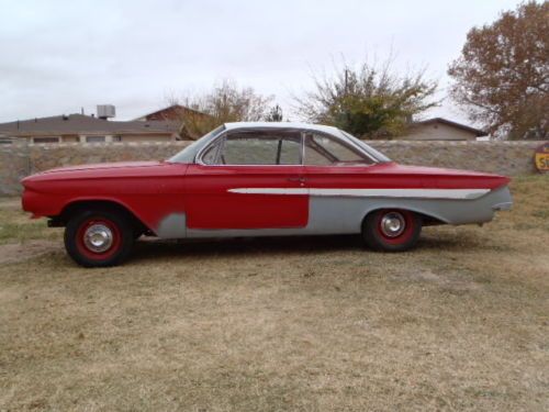 1961 impala hard top rebuilt 327 auto very nice and solid body project car