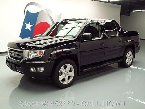 2011 honda ridgeline rtl 4x4 sunroof leather nav 30k!! texas direct auto