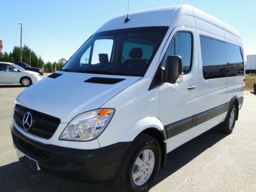 2012 mercedes sprinter 12 passenger van 3.0 diesel rebuilt salvage title repaire