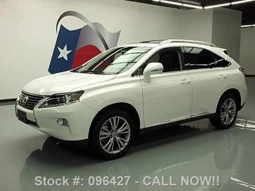 2013 lexus rx350 luxury leather sunroof nav rear cam 9k texas direct auto