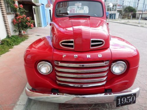 Amazing 1950 ford pickup truck, rare, loaded short bed, complete retromod