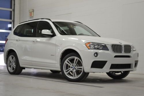 Great lease/buy! 14 bmw x3 28i m sport nav no reserve premium cold weather
