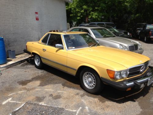 1978 mercedes 450 sl 66k miles one of kind new very clean