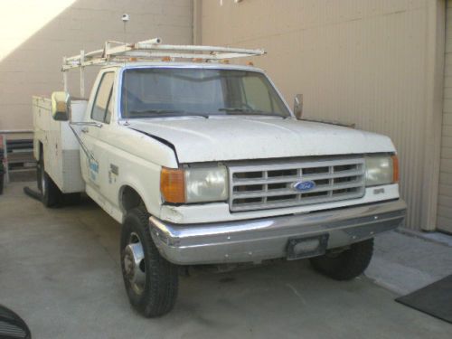 Flatbed Tow Truck >> Sell used 1989 Ford F450 Super Duty Pick-Up With 10’ Utility Bed, 2xGas Tanks – USED in San ... Flatbed Tow Truck >> Sell used 1989 Ford F450 Super Duty Pick-Up With 10’ Utility Bed, 2xGas Tanks – USED in San ...