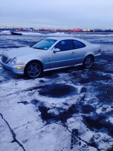 Great condition, 2 door coupe, amg body kit, rims, silver, sirius radio