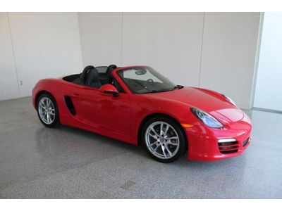 New body style boxster trade in..$65,745 msrp..nice options..priced to sell!
