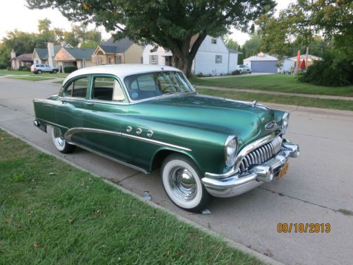 1953 buick special straight 8 great condition runs and drives perfect