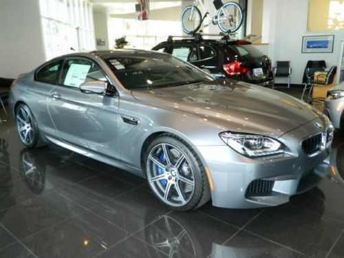 2014 bmw m6 coupe space gray black leather competition executive