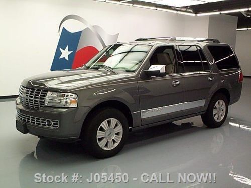 2010 lincoln navigator 4x4 climate leather rear cam 43k texas direct auto