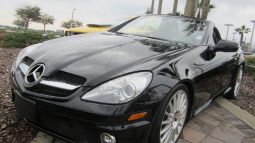 Convertible leather hard top 7 speed automatic navigation amg wheels