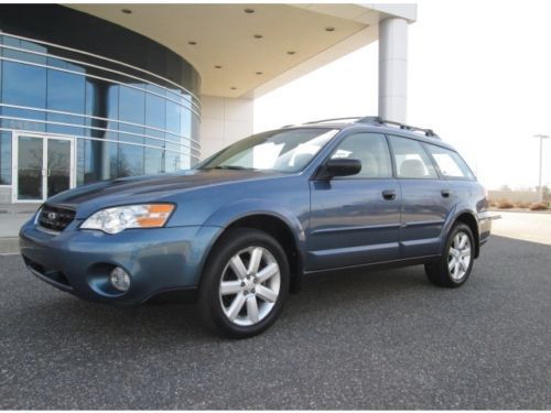 2006 subaru outback 2.5i awd wagon 5 speed manual 1 owner excellent condition