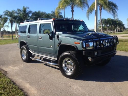 2005 hummer h2 luxury edition loaded, nav, dvd, sunroof, brushbars, check it out